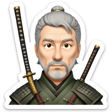 Ancient Samurai sticker