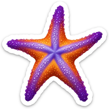starfish sticker