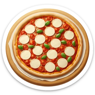 make me a Margherita Maxi Pizza with base, tomato sauce and mozzarella sticker
