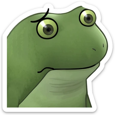 side eye with lashes sticker