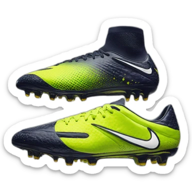 Soccer cleat Nike phantom sticker