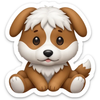 dog plushie  sticker