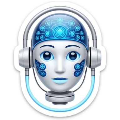 Custom AI Solutions sticker