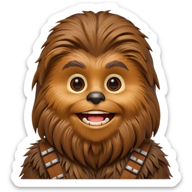 Chewbacca sticker