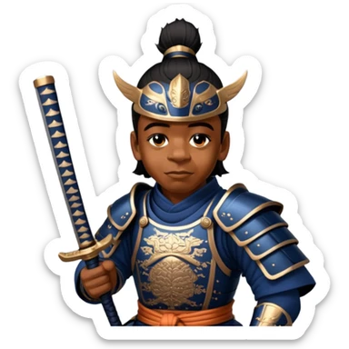Vigilant Samurai sticker