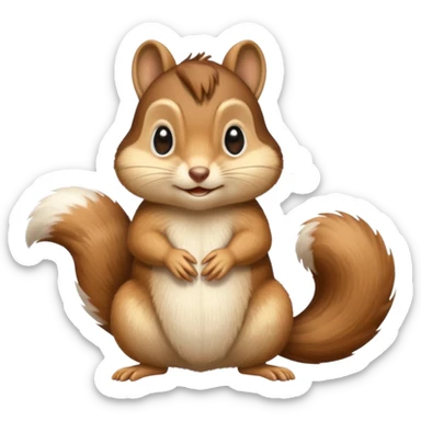 Chipmunk emoji sticker
