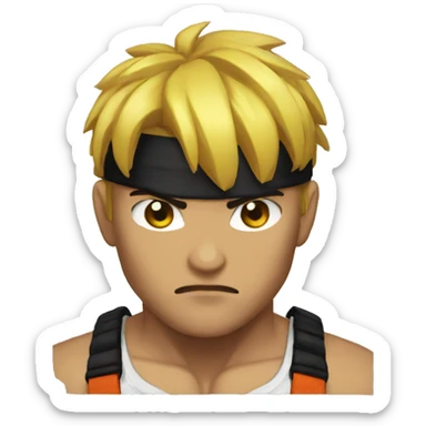 Street Fighter sticker