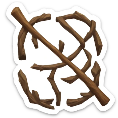Rune of kindling sticker