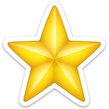 shining star sticker