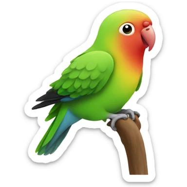 lovebird sticker