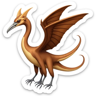 Make a quetzalcoatlus sticker