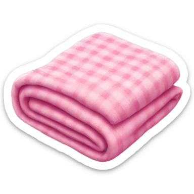 Pink blanket  sticker