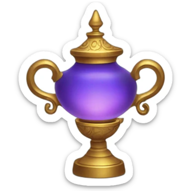 aladdin's MAGIC lamp sticker