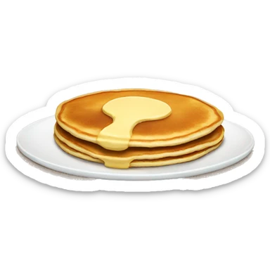 Pancake sticker