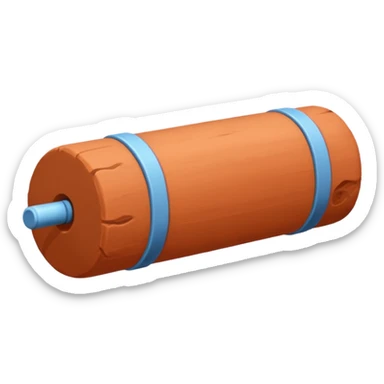 I would like an icon about yoga pillow called bolsters. My main color is terracotta. You can have a look on www.lesbarbaries.fr sticker