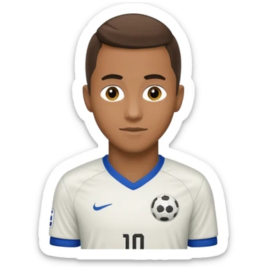 Lamine Yamal football playet sticker