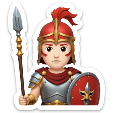 ares war god with spare sticker