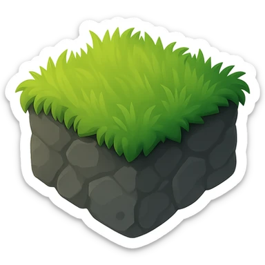 make the ground a bit greyer and make it on a transparent background sticker