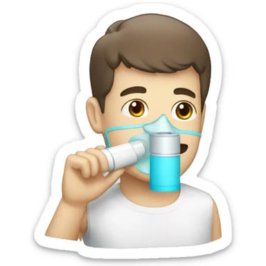 athsma inhaler sticker