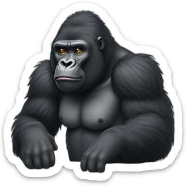 Gorilla  sticker