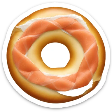 lox bagel sticker