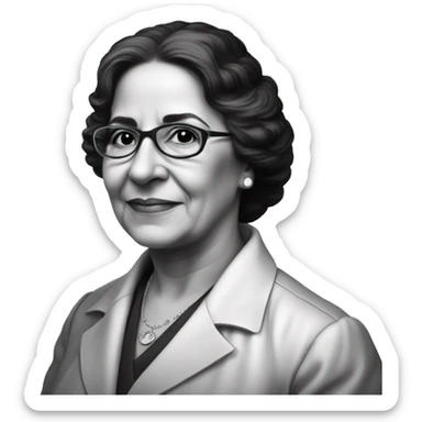 Julia Constancia de Burgos García was a Puerto Rican poet. As an advocate of Puerto Rican independence, she served as Secretary General of the Daughters of Freedom, the women's branch of the Puerto Rican Nationalist Party. burgundy  sticker