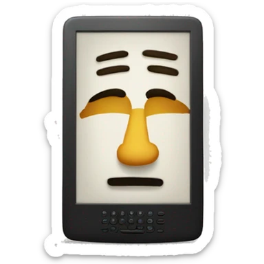 Kindle e-reader sticker