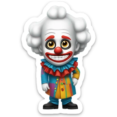 Un payaso sticker