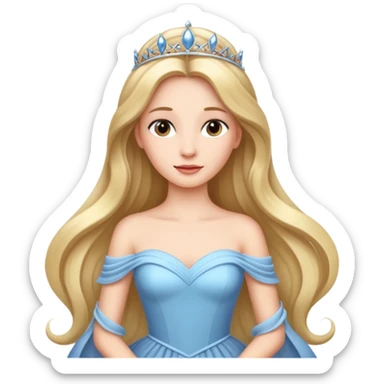 Princesa bonita sticker