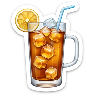 ice tea sticker