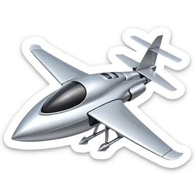 Propeller Craft – Small flying craft with spinning blades sticker