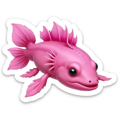 Axolotl sticker
