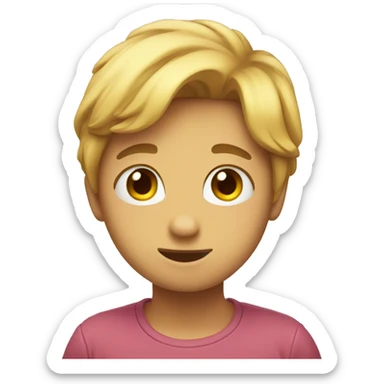 shy emoji cute sticker