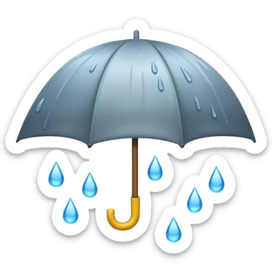 rain season sticker