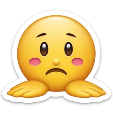 Words that say “I’m Sorry” sticker