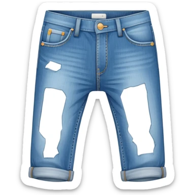 sky-blue jeans pant sticker
