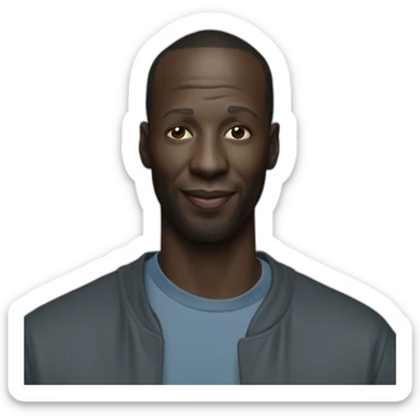 Omar sy sticker
