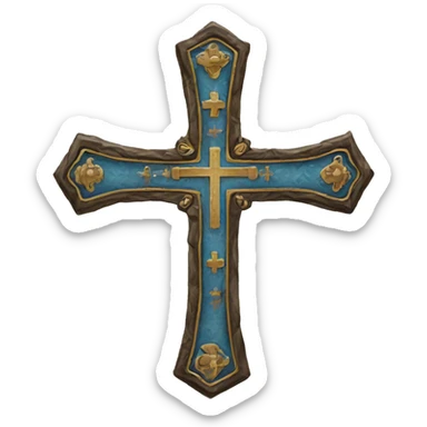 orthodox cross sticker