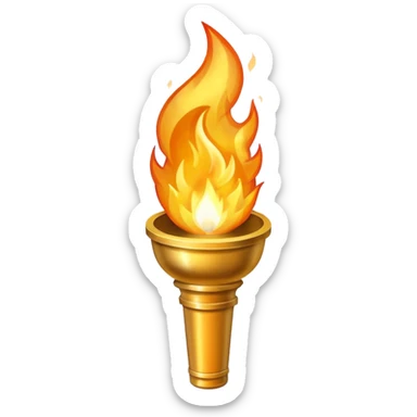 torcia olimpica sticker