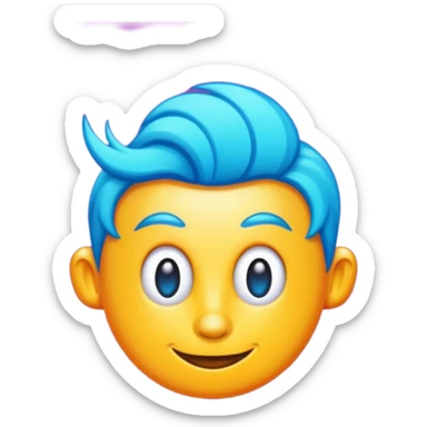 Dandy's world logo sticker