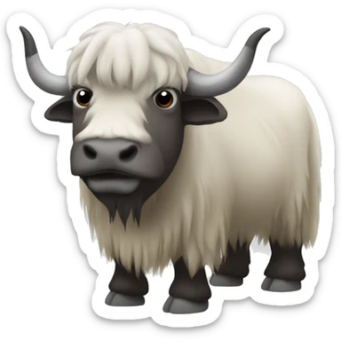 tibetan yak sticker