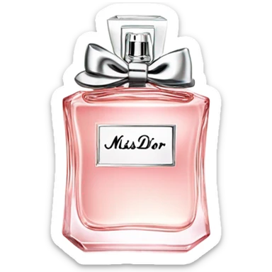 Miss Dior perfume sticker