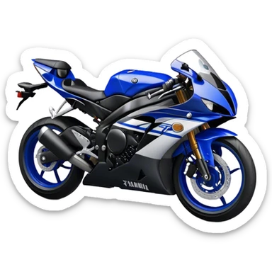 Moto Yamaha r6 sticker