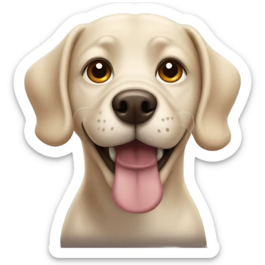 Funny dog sticker