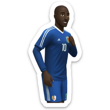 Fode abdoulaye camara joue au football sticker
