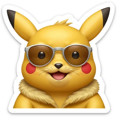 Pikachu qui enlève ses lunettes de soleil et fait un clin d'œil animé https://cdn.discordapp.com/emojis/1081263322445398087.webp?size=96&animated=true sticker