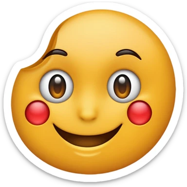 теперь поверни эмодзи на 45 градусов влево sticker