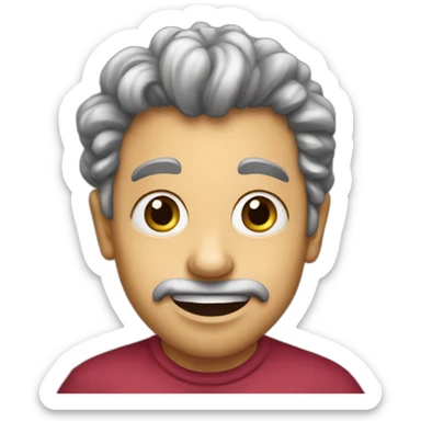 Framboise cartoon sticker