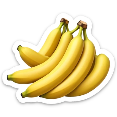 Crazy bananas sticker