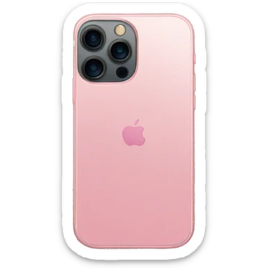 Pink iphone 12 pro max sticker